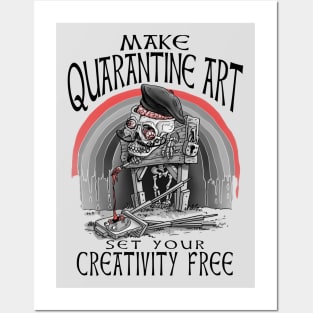 Make Quarantine Art Posters and Art